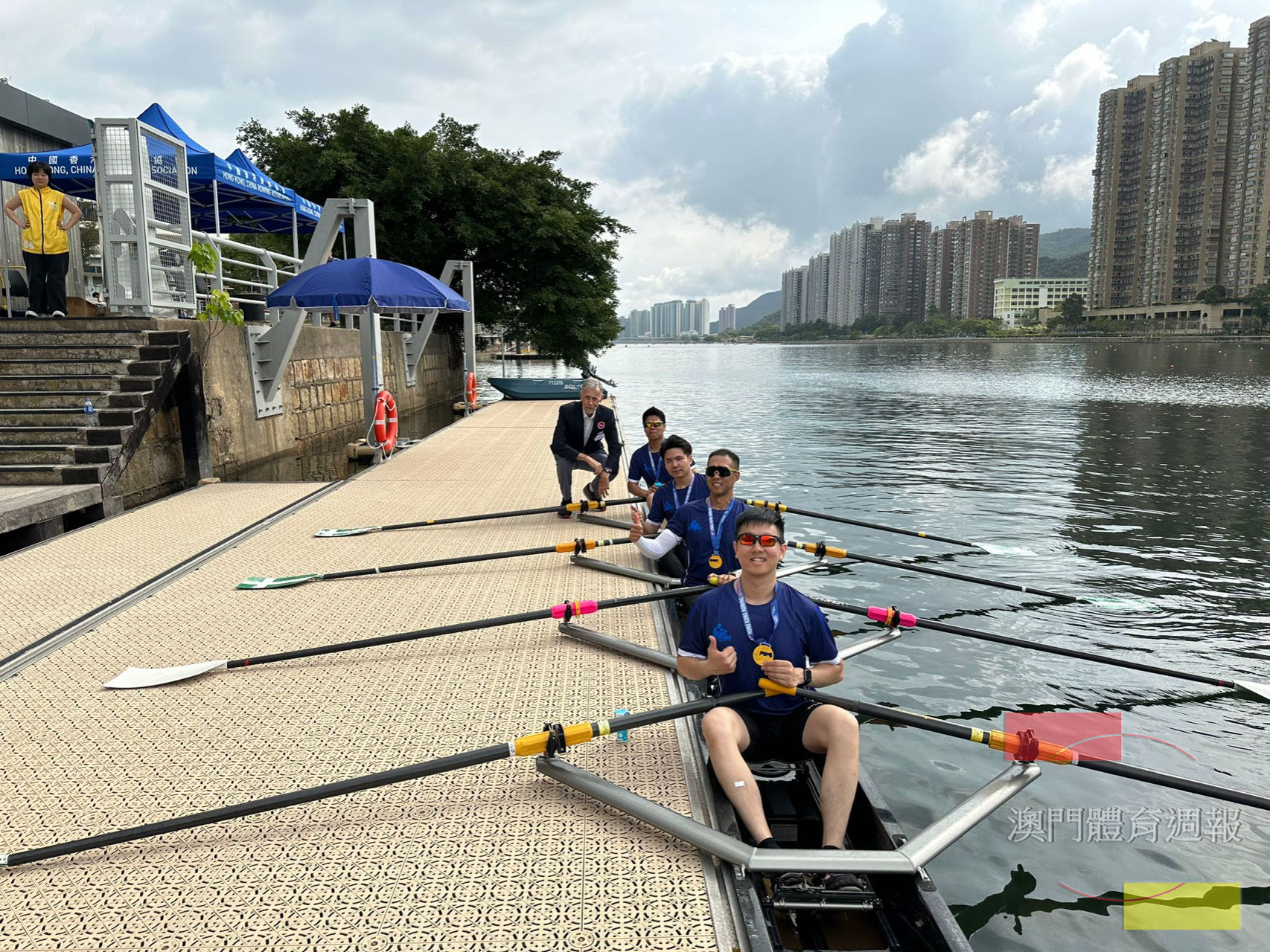 賽事在香港沙田城門河賽艇中心進行.jpg